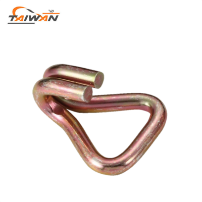 top manufacture factory flat metal buckle J hook