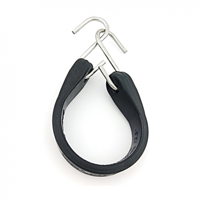 OEM custom natural rubber s hook strap rubber