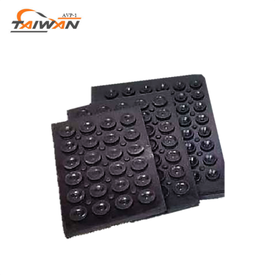 OEM adjustable rubber black anti-vibration pad