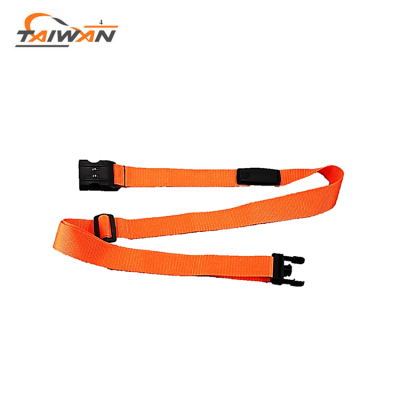 polyester PP safety buckle travel luggage strap